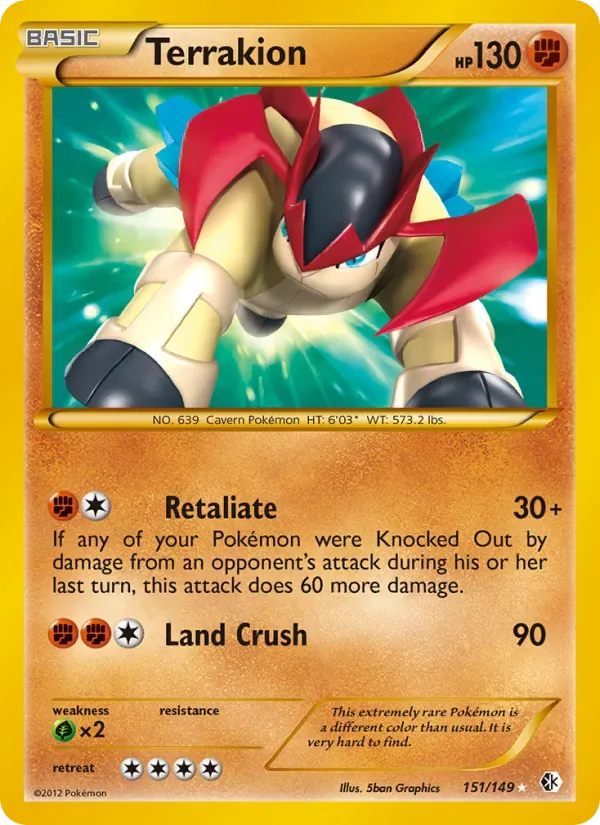 Terrakion, Boundaries Crossed
