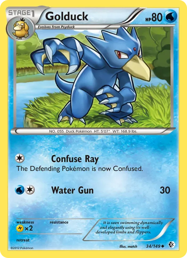 Golduck, Boundaries Crossed