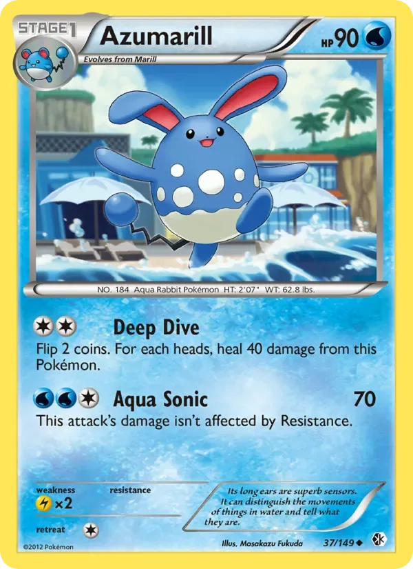 Azumarill, Boundaries Crossed