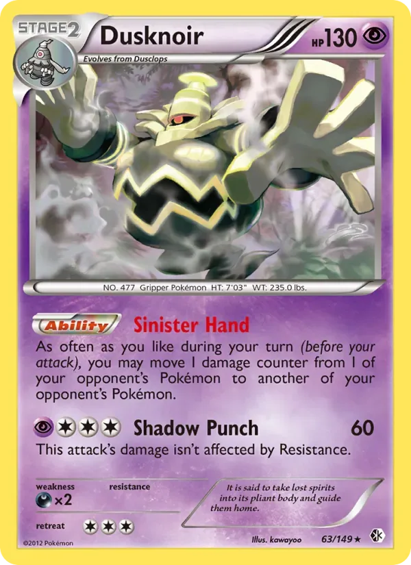 Dusknoir, Boundaries Crossed