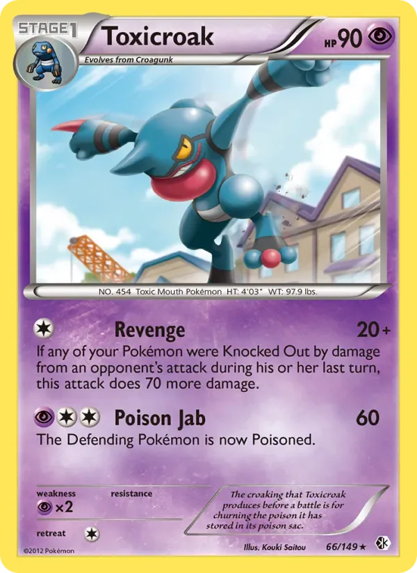 Toxicroak, Boundaries Crossed