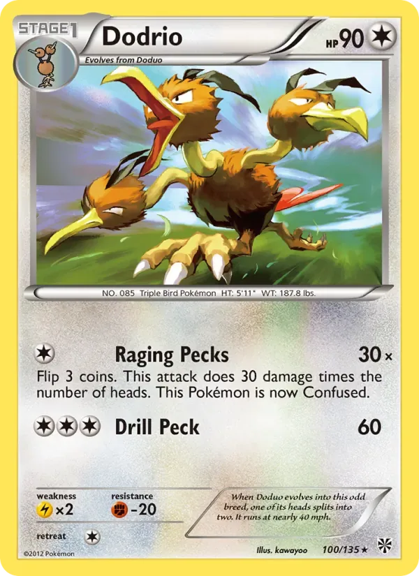 Dodrio, Plasma Storm