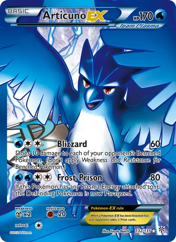 Articuno-EX, Plasma Storm