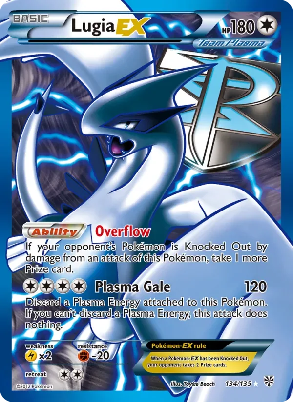 Lugia-EX, Plasma Storm