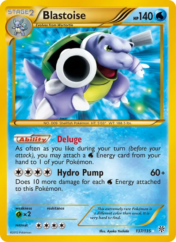 Blastoise, Plasma Storm