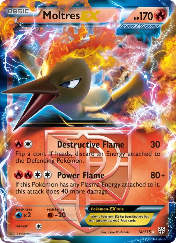 Moltres-EX, Plasma Storm