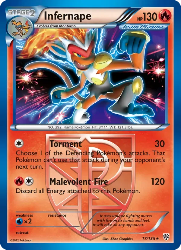 Infernape, Plasma Storm