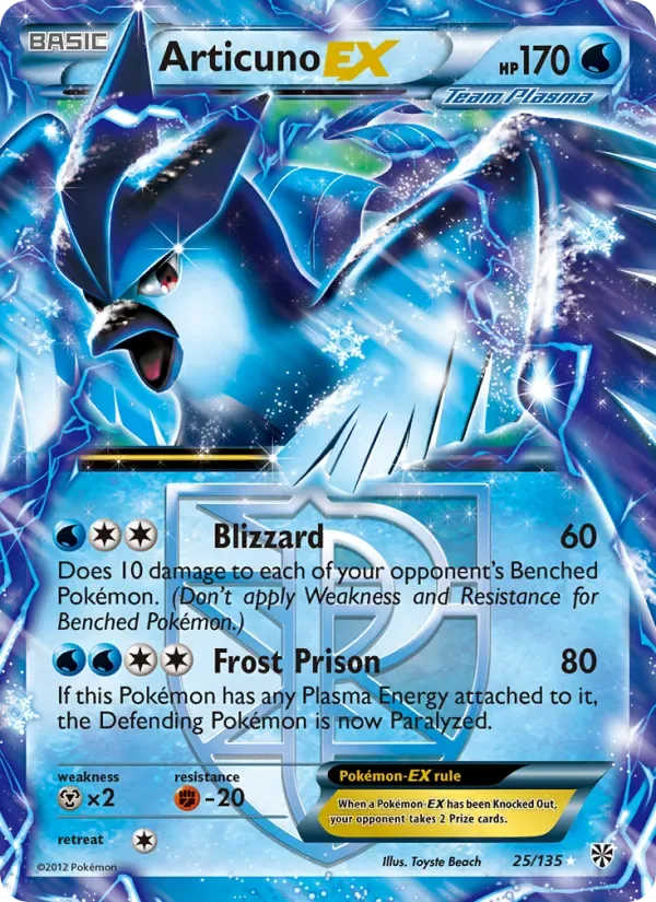 Articuno-EX, Plasma Storm