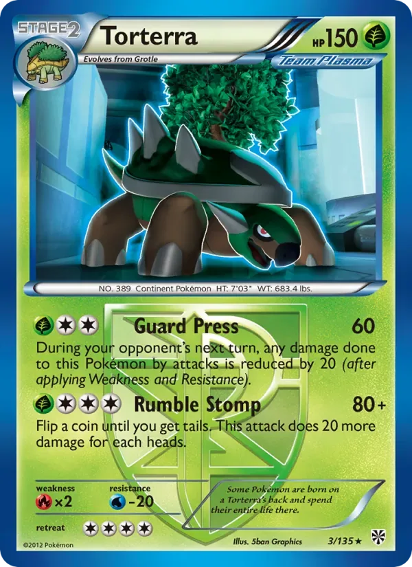 Torterra, Plasma Storm