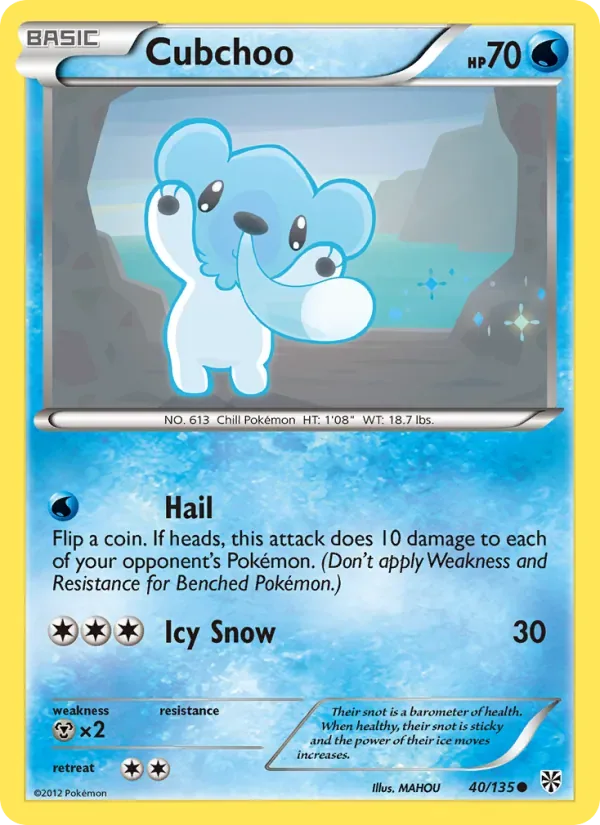 Cubchoo, Plasma Storm