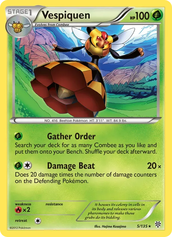 Vespiquen, Plasma Storm