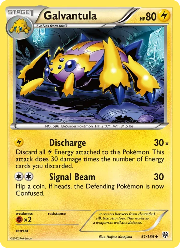 Galvantula, Plasma Storm