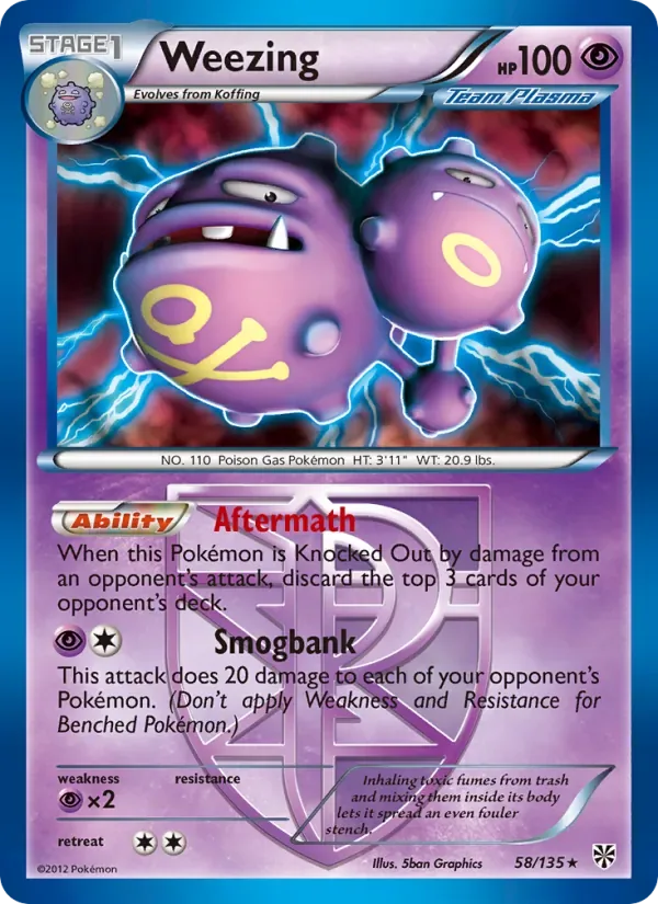 Weezing, Plasma Storm