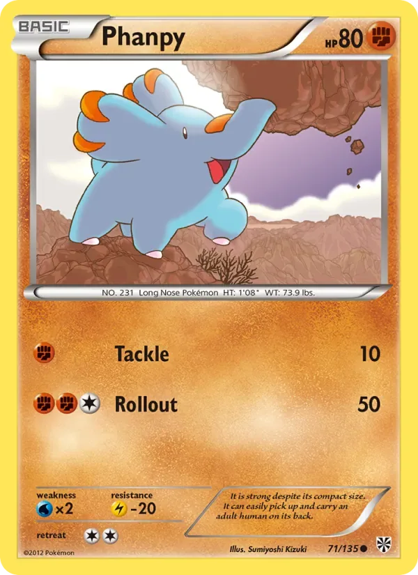 Phanpy, Plasma Storm