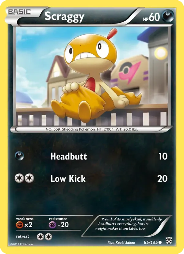 Scraggy, Plasma Storm