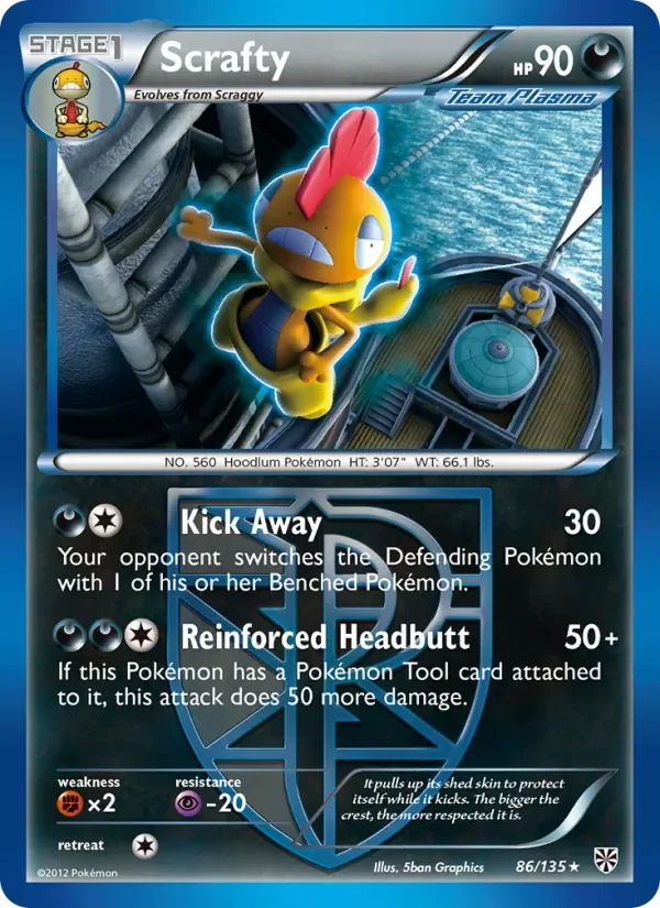 Scrafty, Plasma Storm