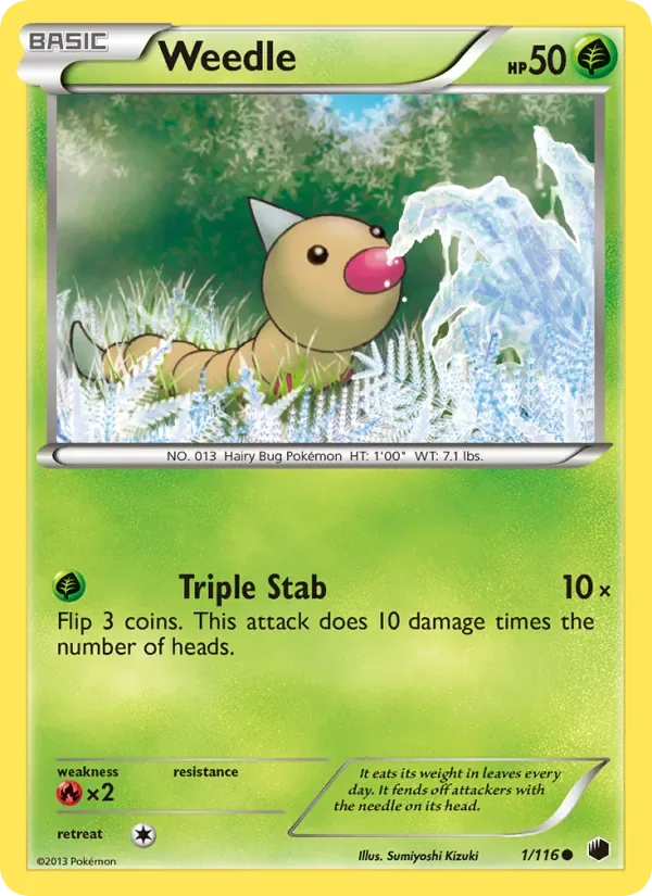 Weedle, Plasma Freeze