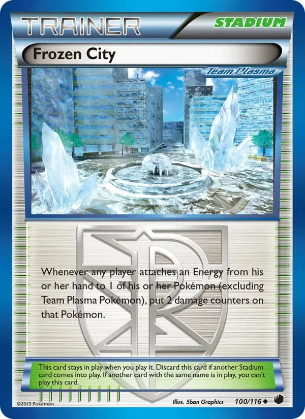 Frozen City, Plasma Freeze