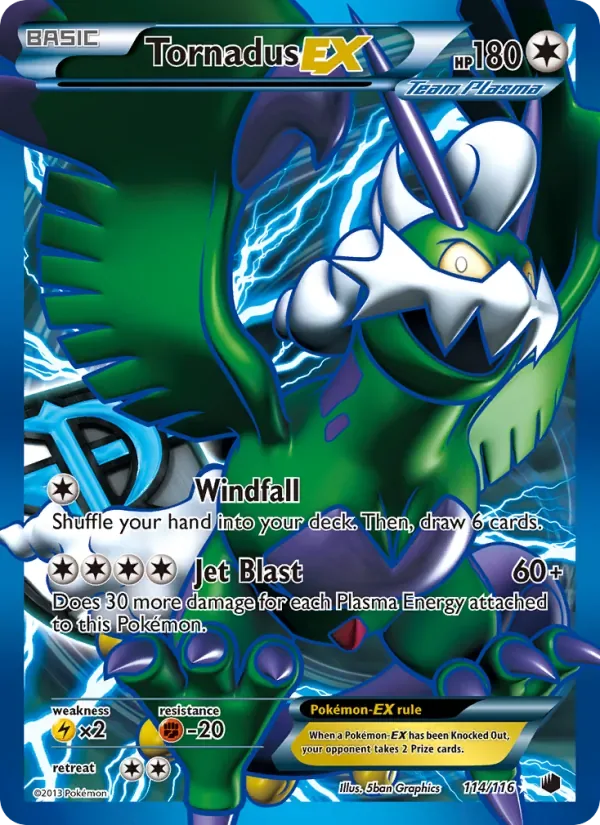 Tornadus-EX, Plasma Freeze