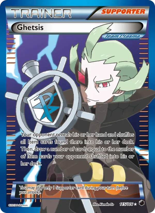 Ghetsis, Plasma Freeze