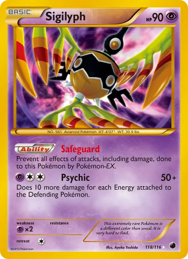 Sigilyph, Plasma Freeze