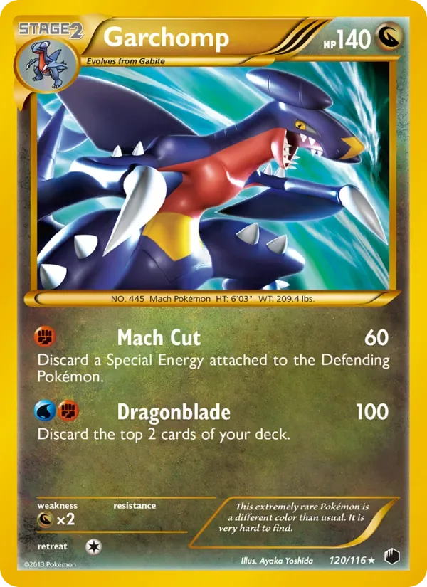 Garchomp, Plasma Freeze