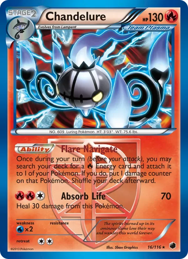 Chandelure, Plasma Freeze