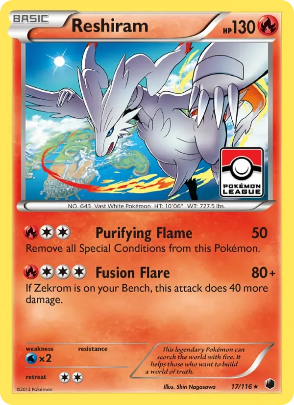 Reshiram, Plasma Freeze