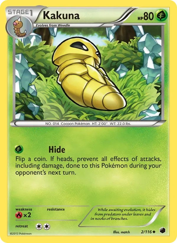 Kakuna, Plasma Freeze