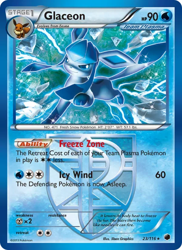 Glaceon, Plasma Freeze