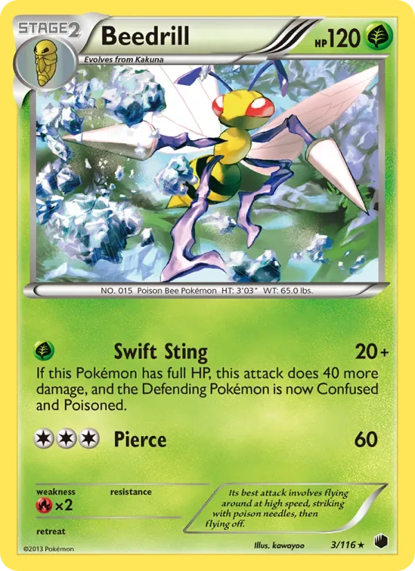 Beedrill, Plasma Freeze