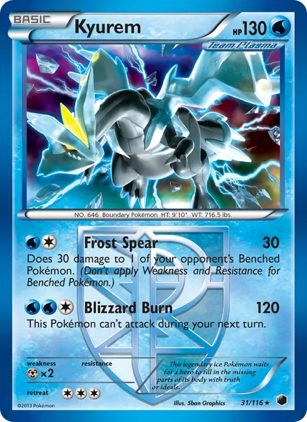 Kyurem, Plasma Freeze