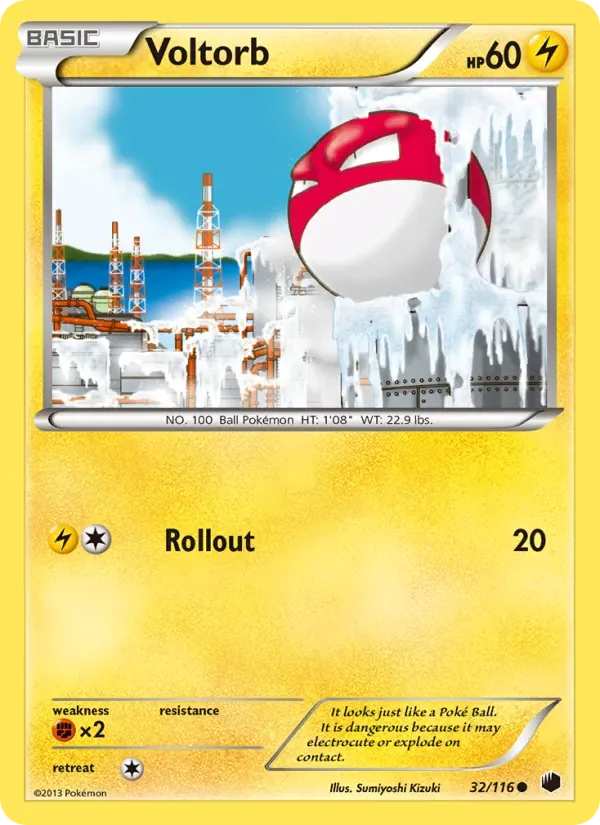 Voltorb, Plasma Freeze
