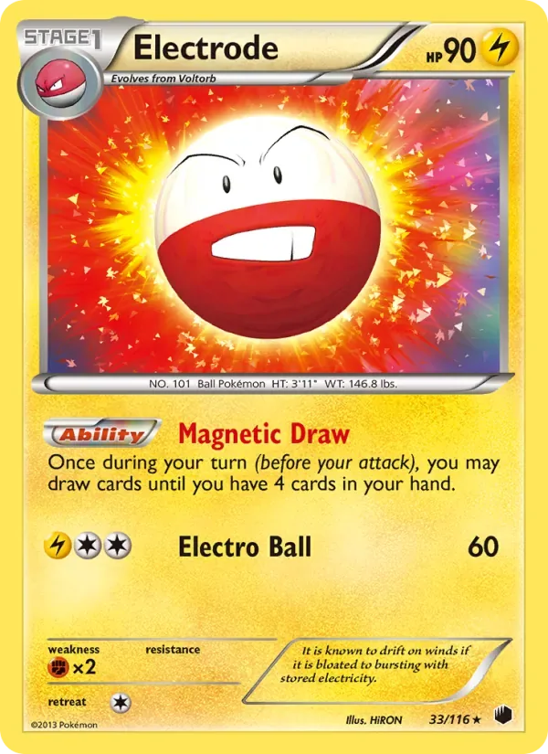 Electrode, Plasma Freeze
