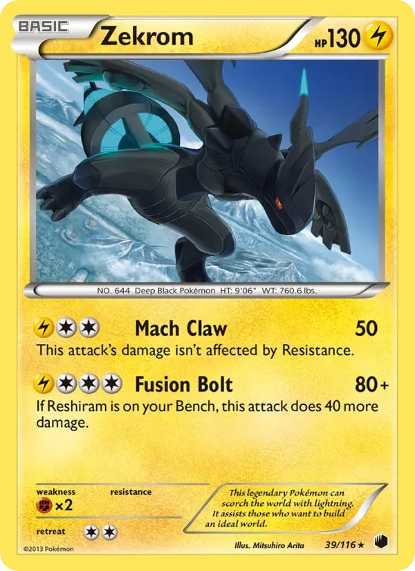 Zekrom, Plasma Freeze