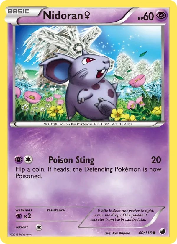 Nidoran♀, Plasma Freeze