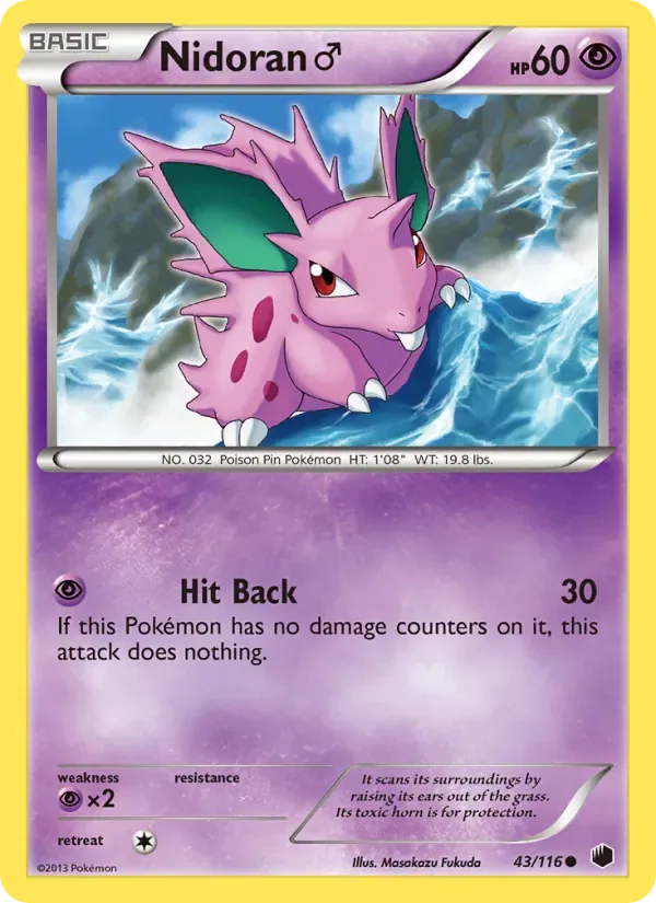 Nidoran♂, Plasma Freeze