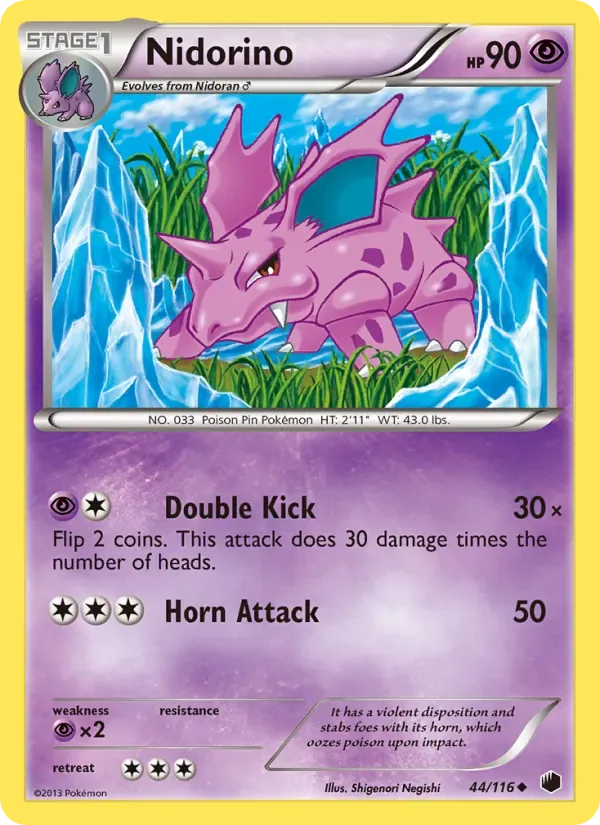 Nidorino, Plasma Freeze