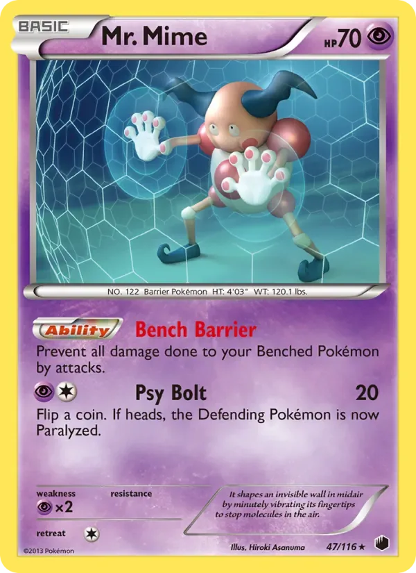 Mr. Mime, Plasma Freeze