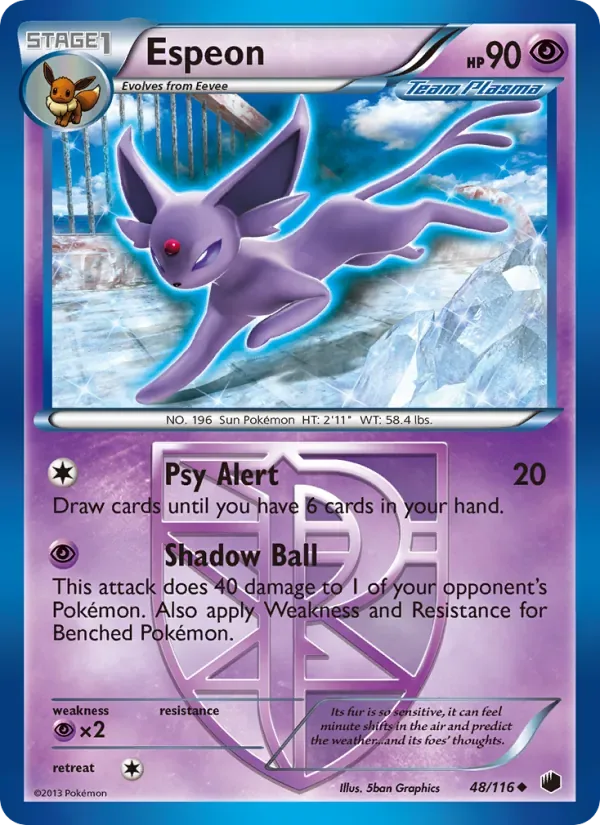 Espeon, Plasma Freeze