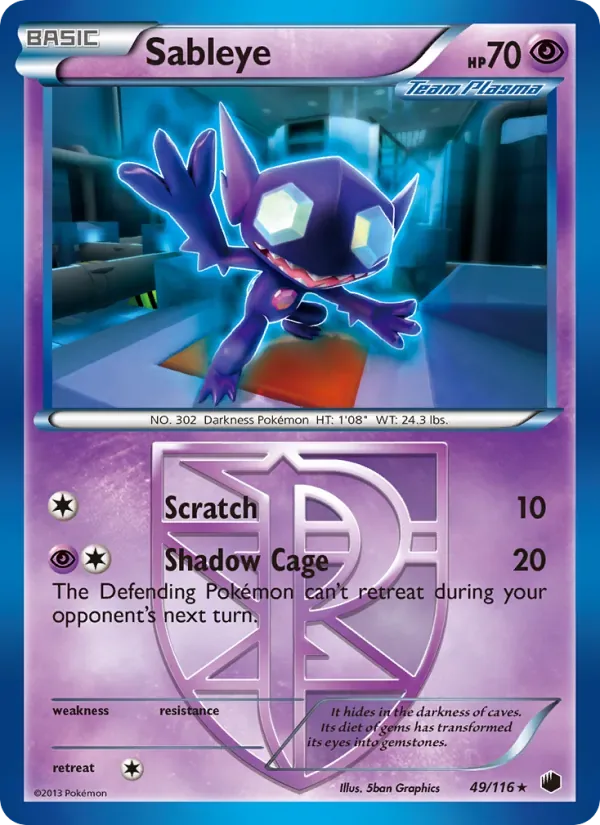 Sableye, Plasma Freeze