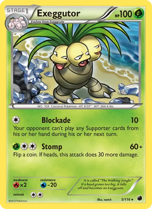 Exeggutor, Plasma Freeze