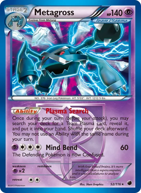 Metagross, Plasma Freeze