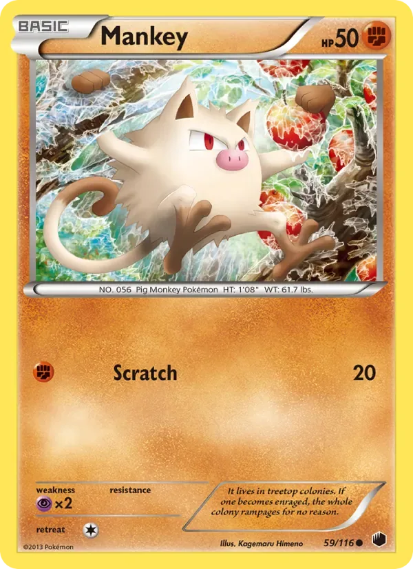 Mankey, Plasma Freeze