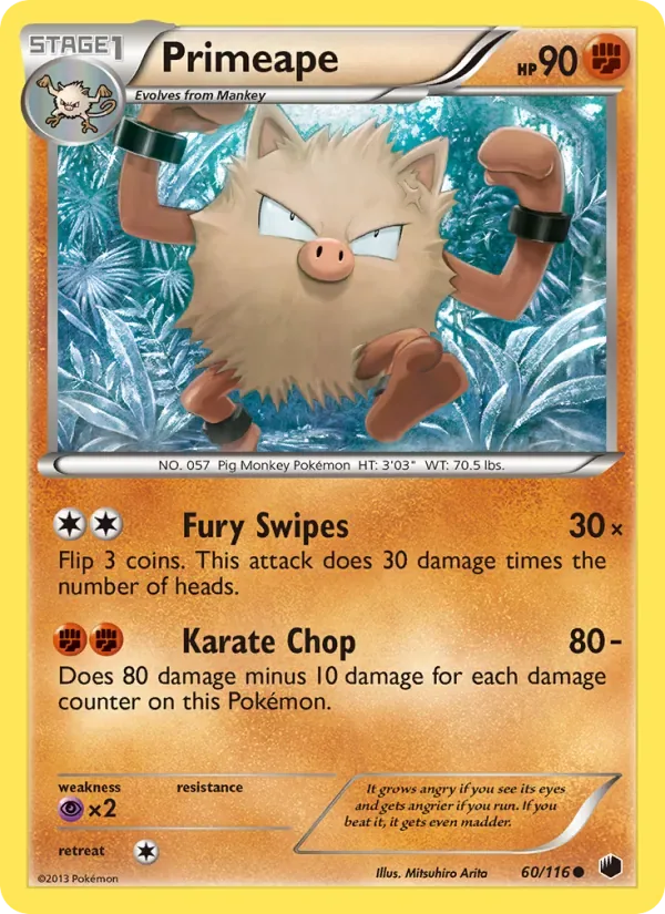 Primeape, Plasma Freeze