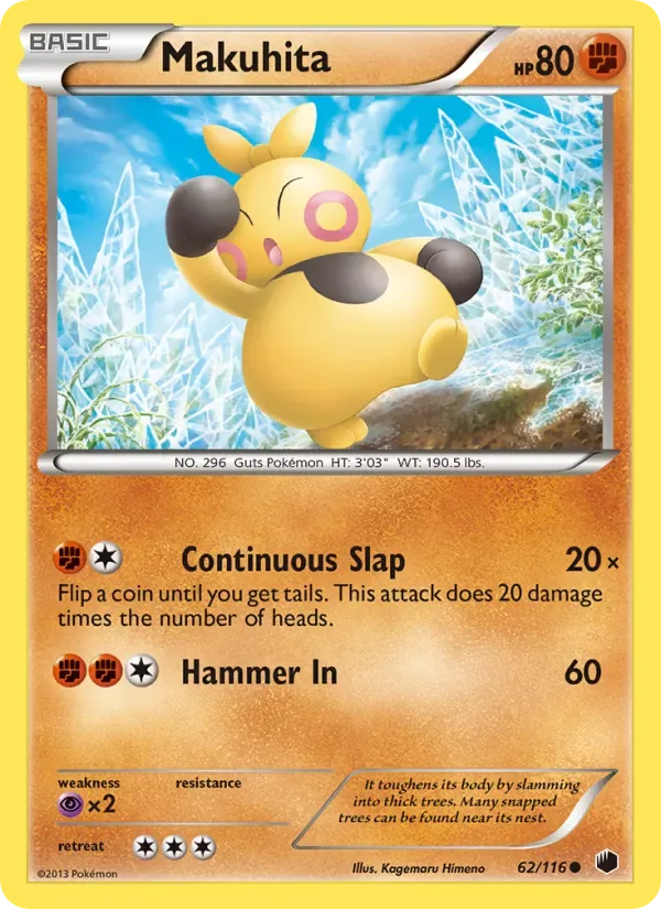 Makuhita, Plasma Freeze
