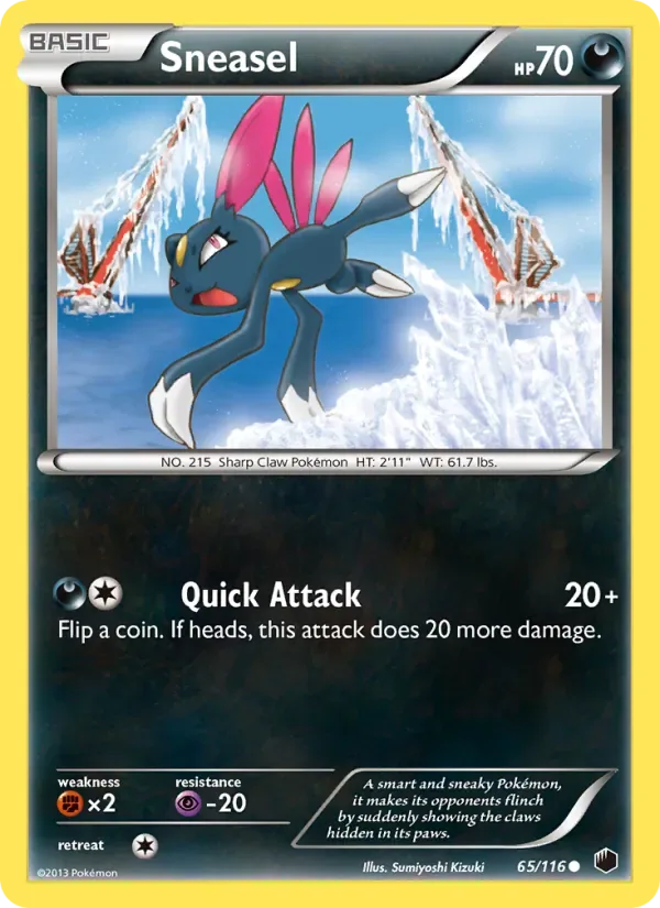 Sneasel, Plasma Freeze