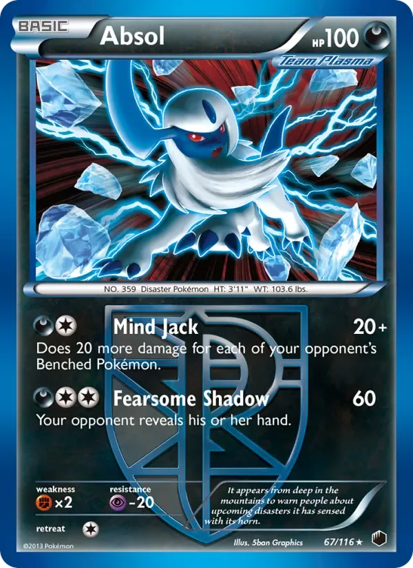 Absol, Plasma Freeze
