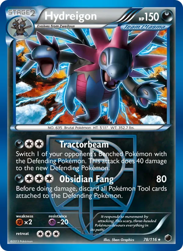 Hydreigon, Plasma Freeze