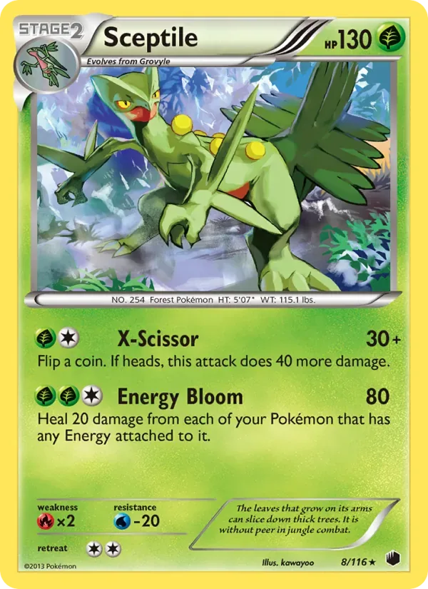 Sceptile, Plasma Freeze